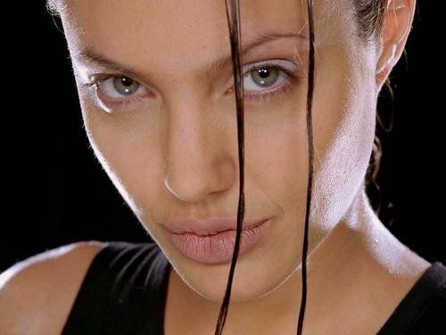 Sexy Blick von Angelina Jolie