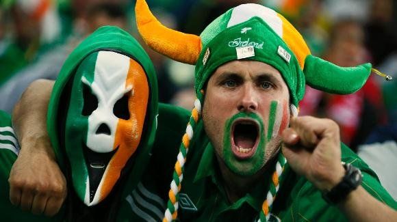 Eingefleischte Fans aus Irland